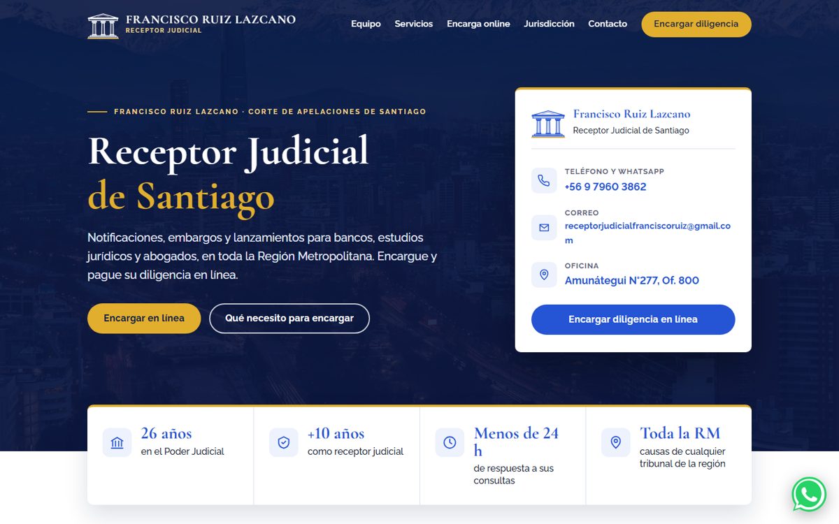 Página de Francisco Ruiz Lazcano